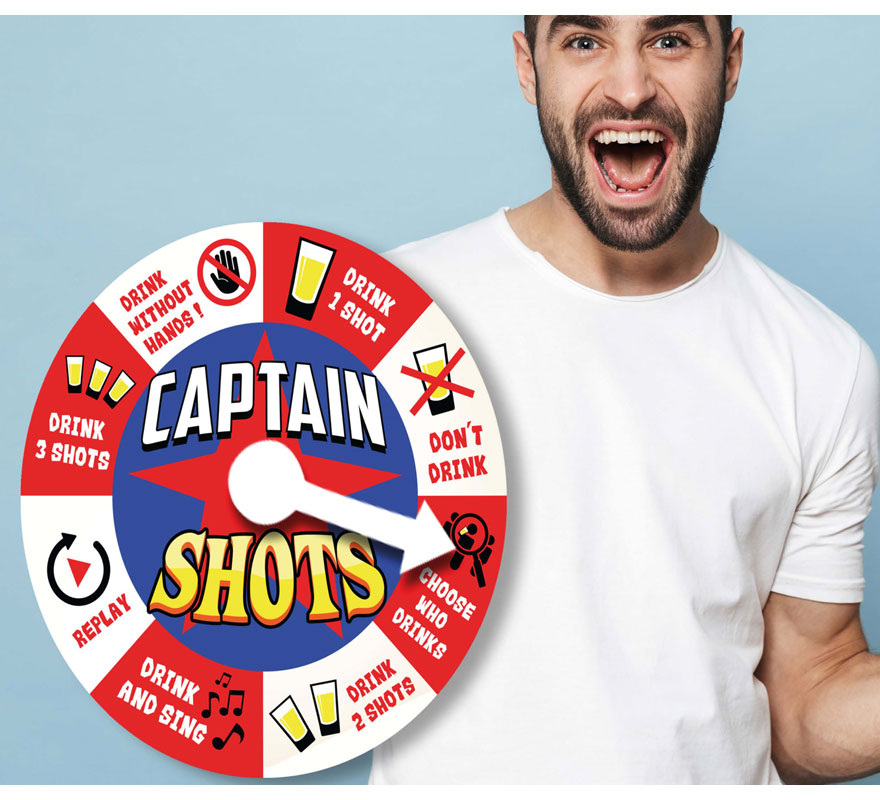 Captain Shots Roulette 40 cm