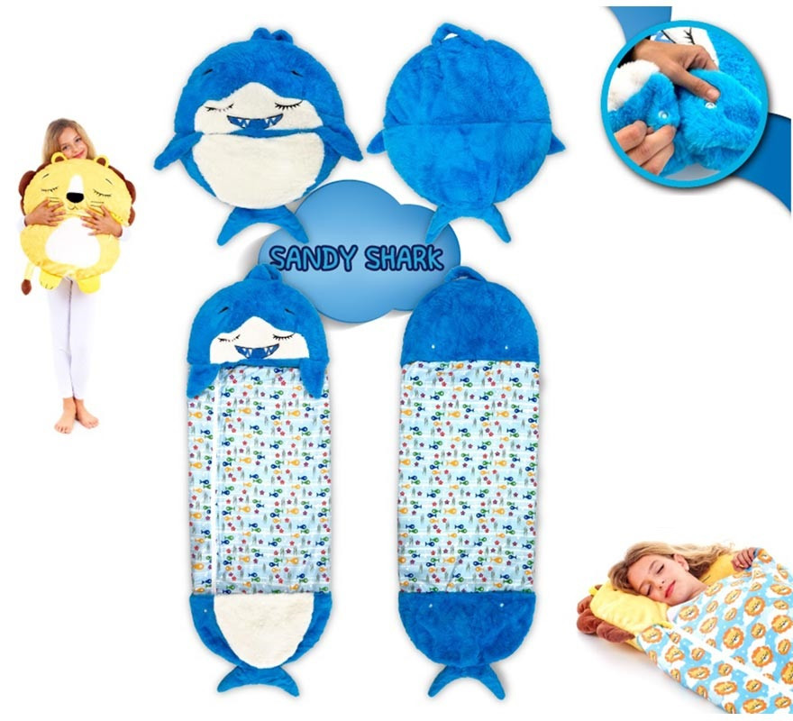 Shark Sandy Sleeping Bag with 135 cm cushion