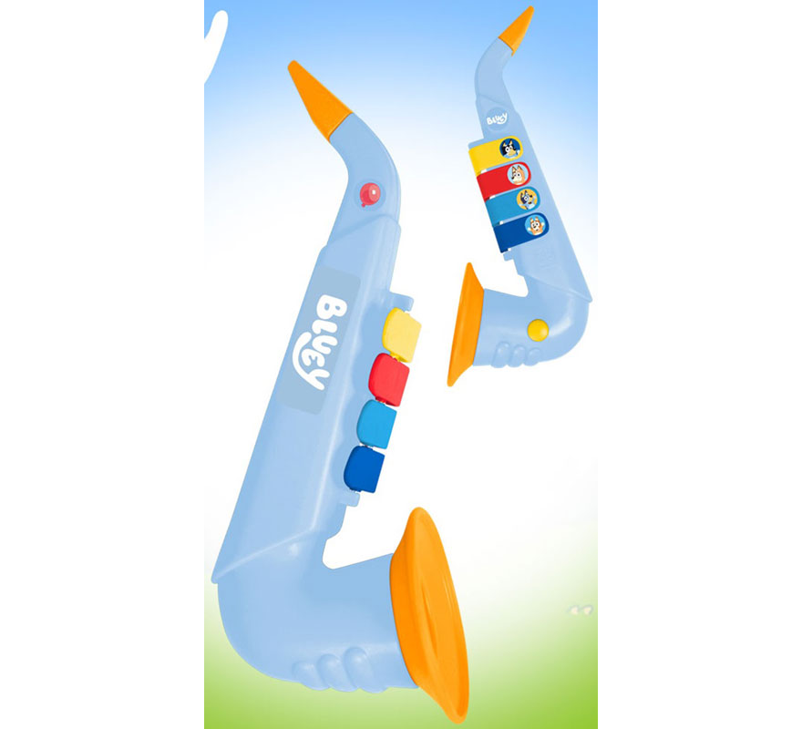 Saxofón Bluey de 4 Notas en Estuche