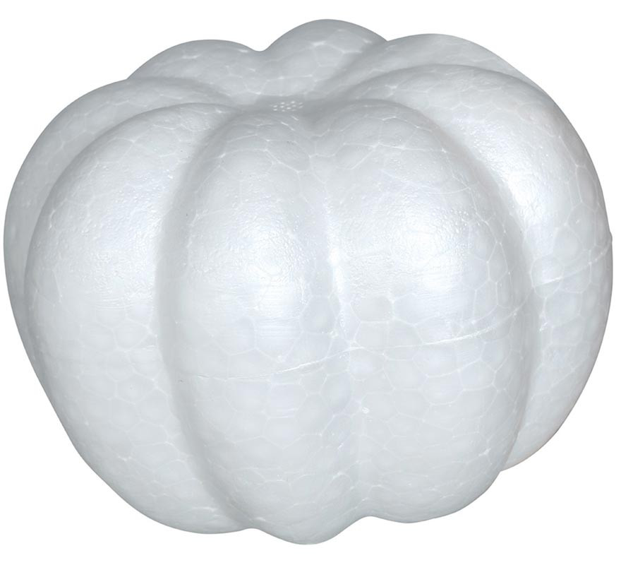 2 Calabazas blancas para Decorar 10 cm-B