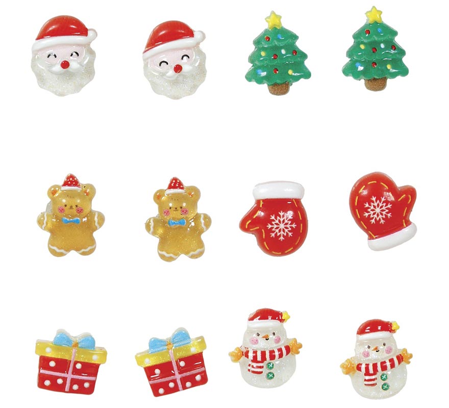 6 Pairs of Assorted Earrings-B