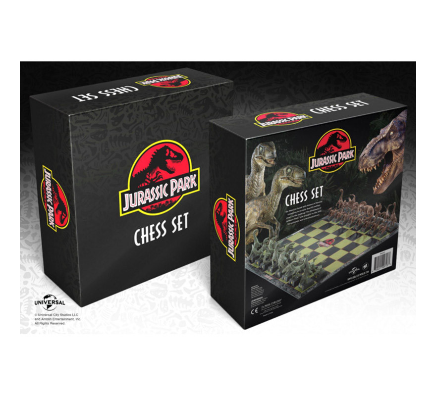 Ajedrez Jurassic Park Deluxe The Noble Collection-B