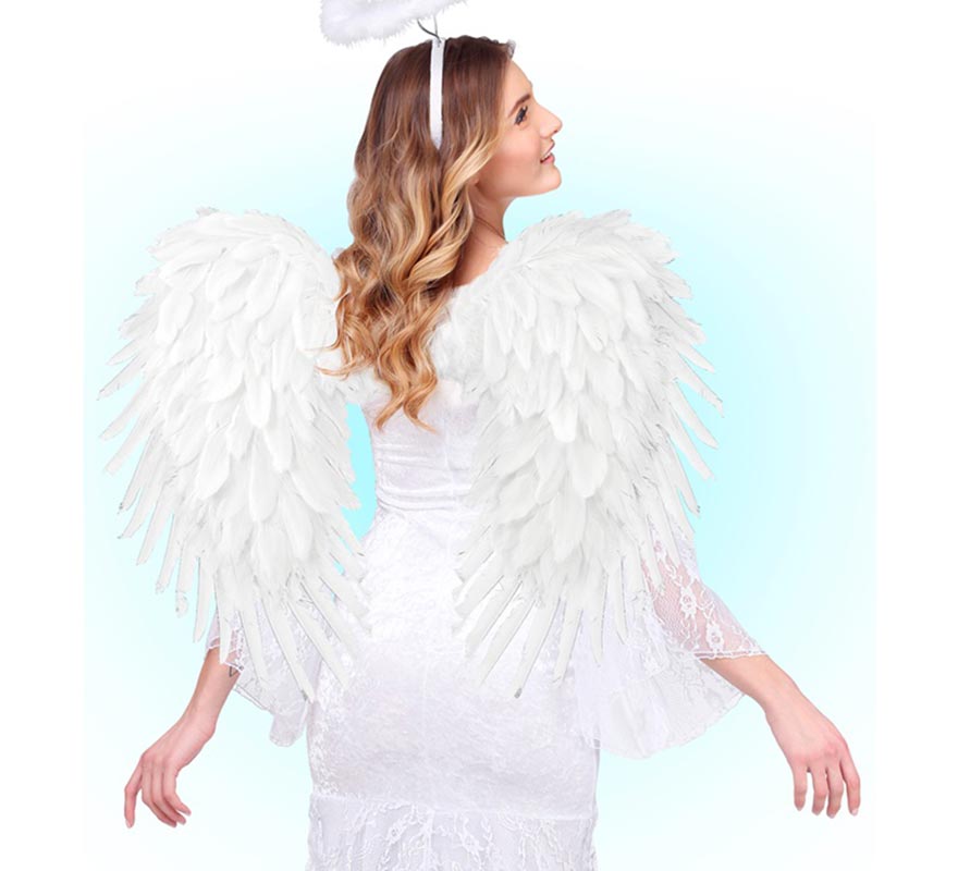 80x60 cm Folding Feather Wings in various colors-B