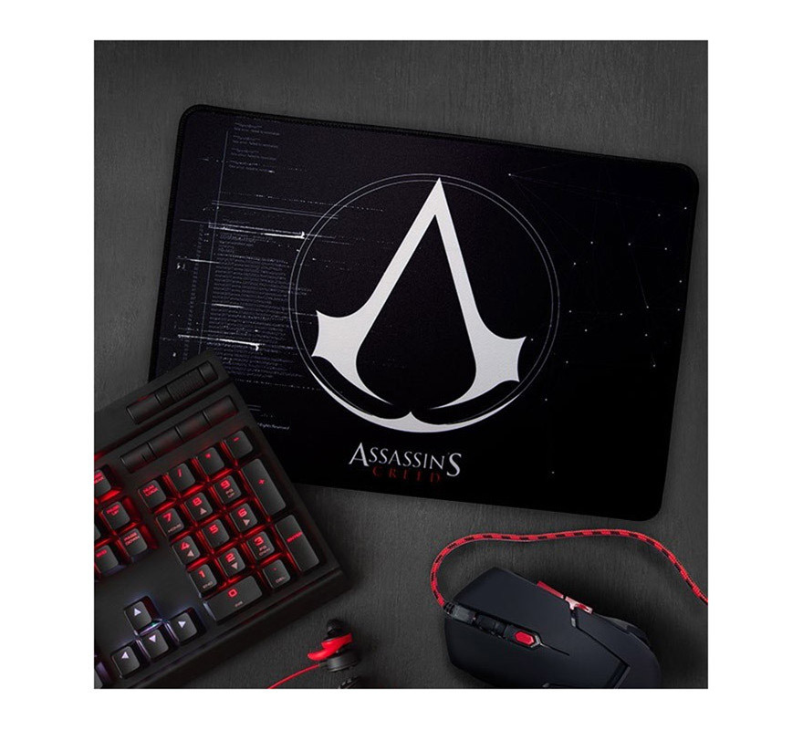 Tapete de rato para jogos com logótipo Assassin's Creed-B