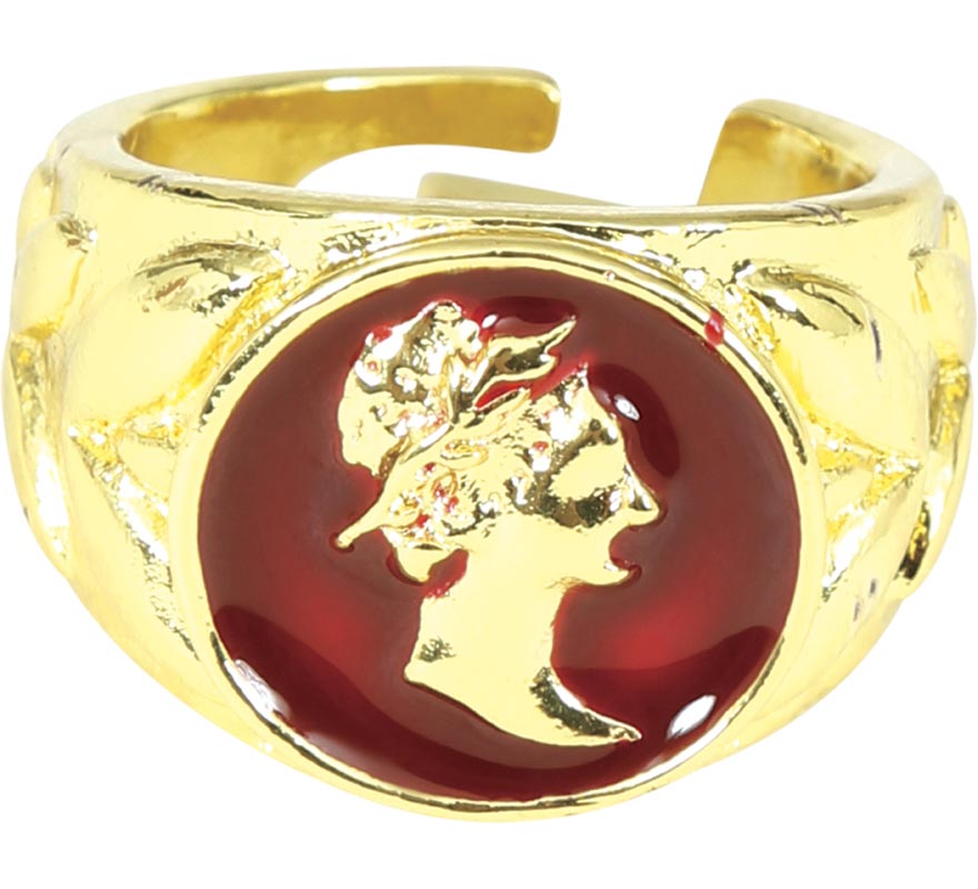 Anillo Romano dorado-B