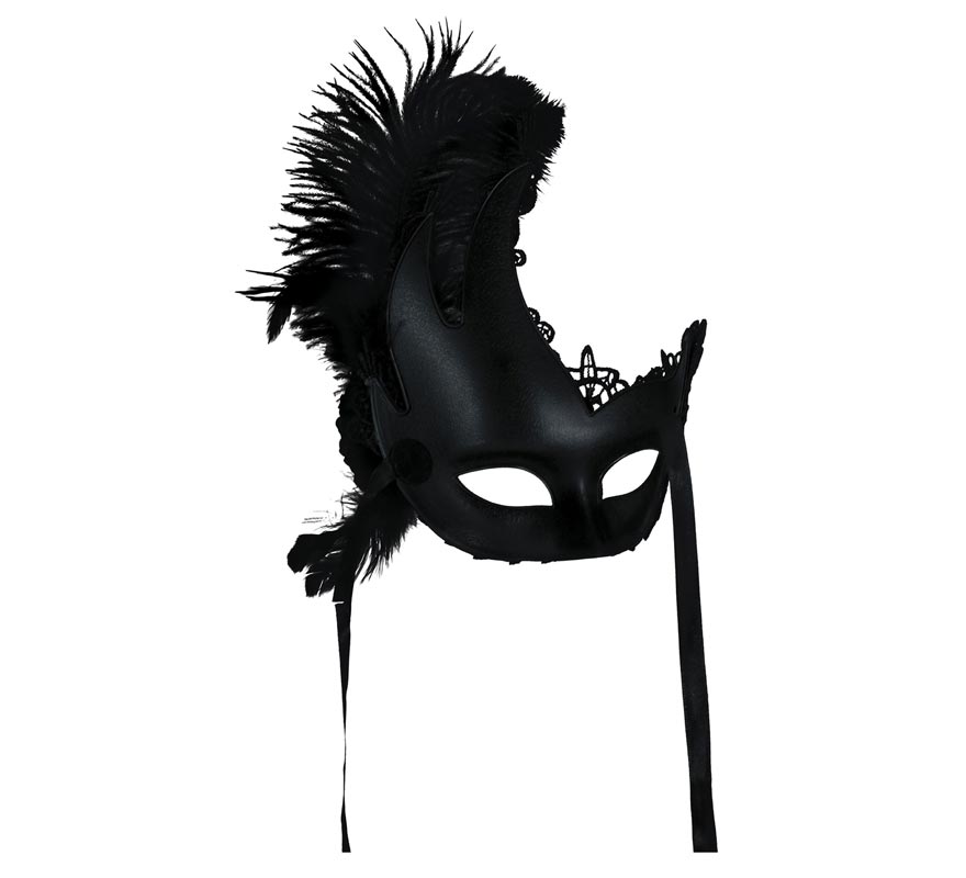 Máscara de Pena Preta-B