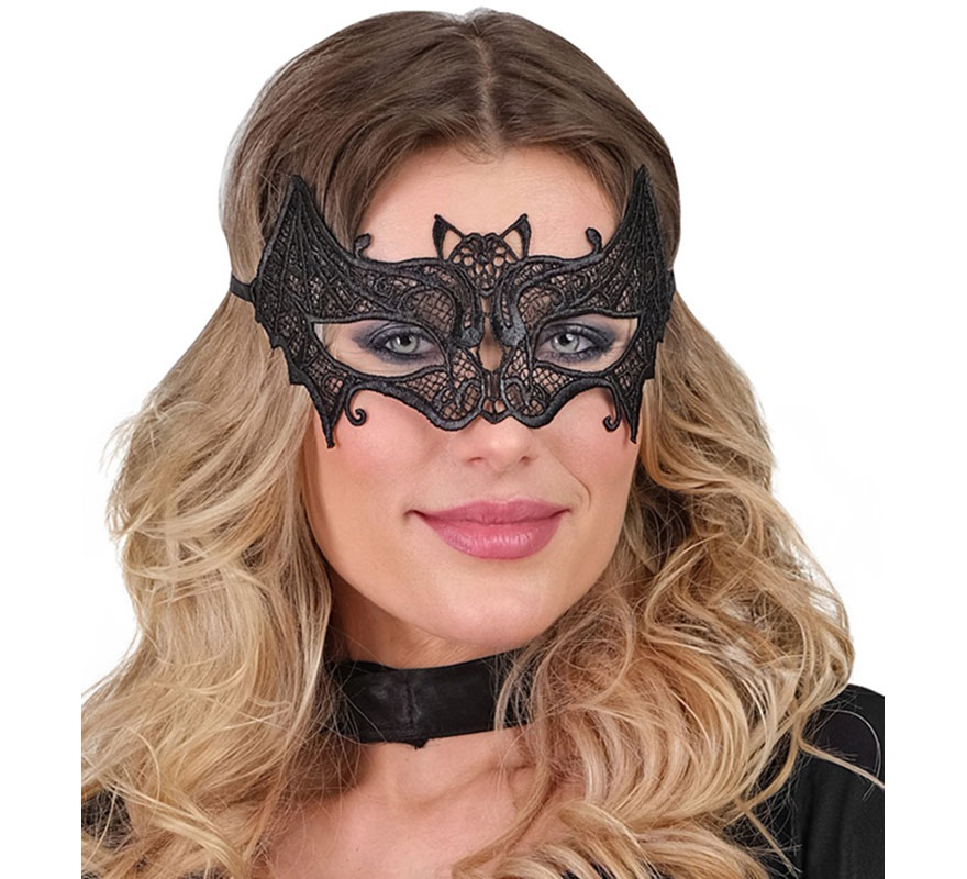 Lace Bat Mask-B