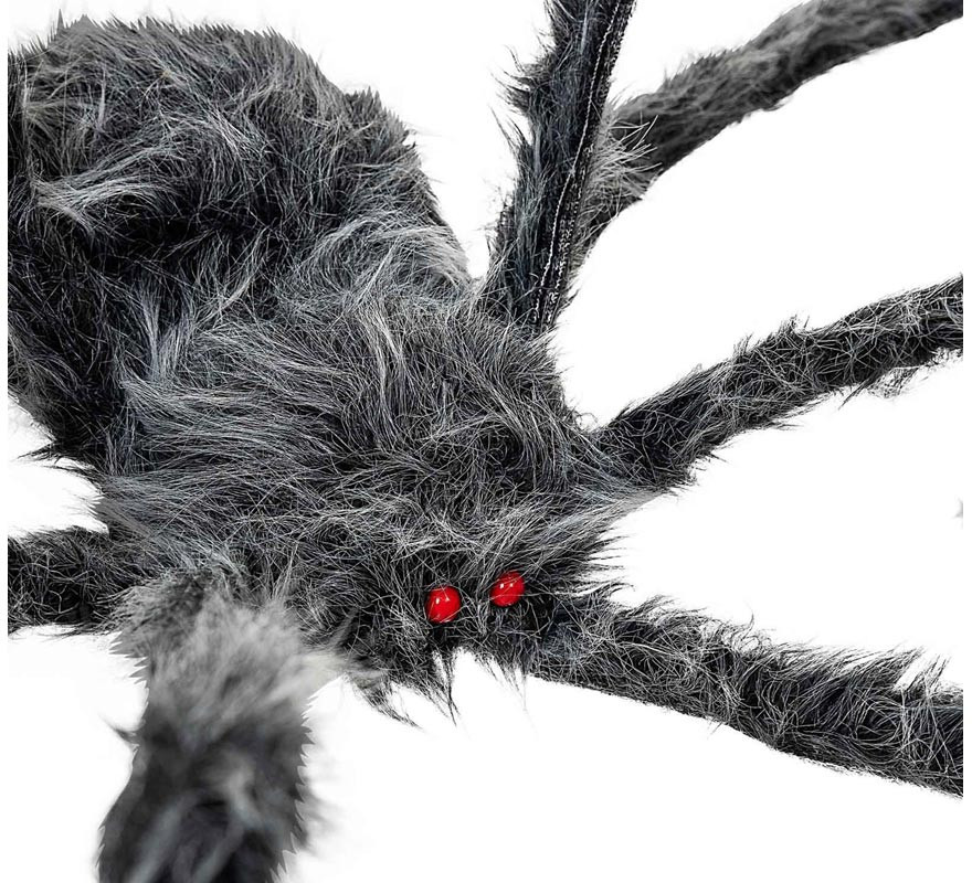 Gray spider with long, thin legs, 80x18x8 cm-B