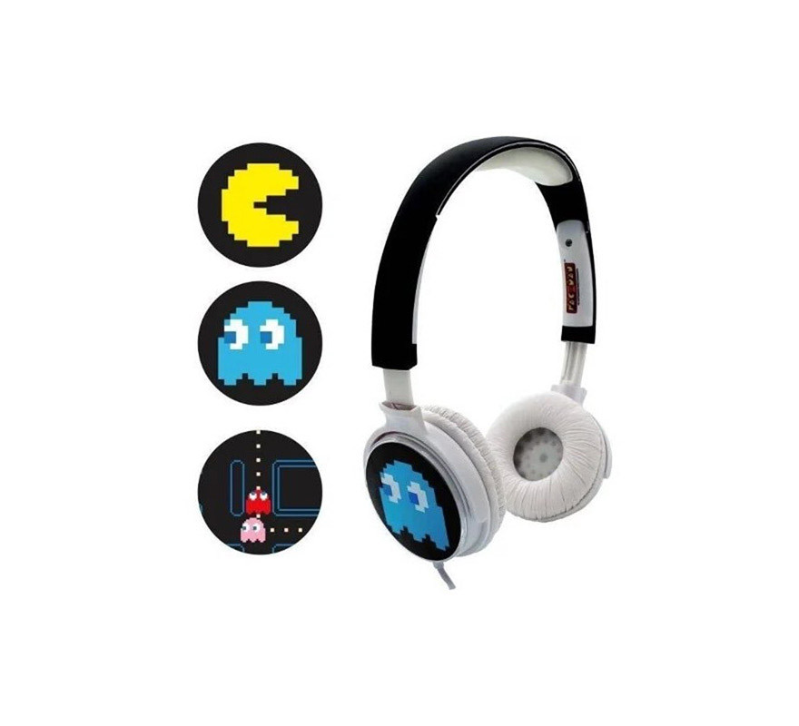 Fones de ouvido personalizáveis PAC MAN-B