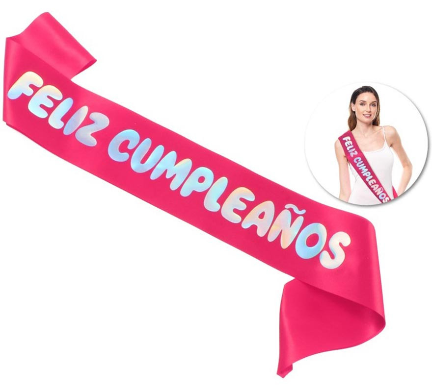 Banda Feliz Cumpleaños Rosa barato – Tienda online de Banda Feliz