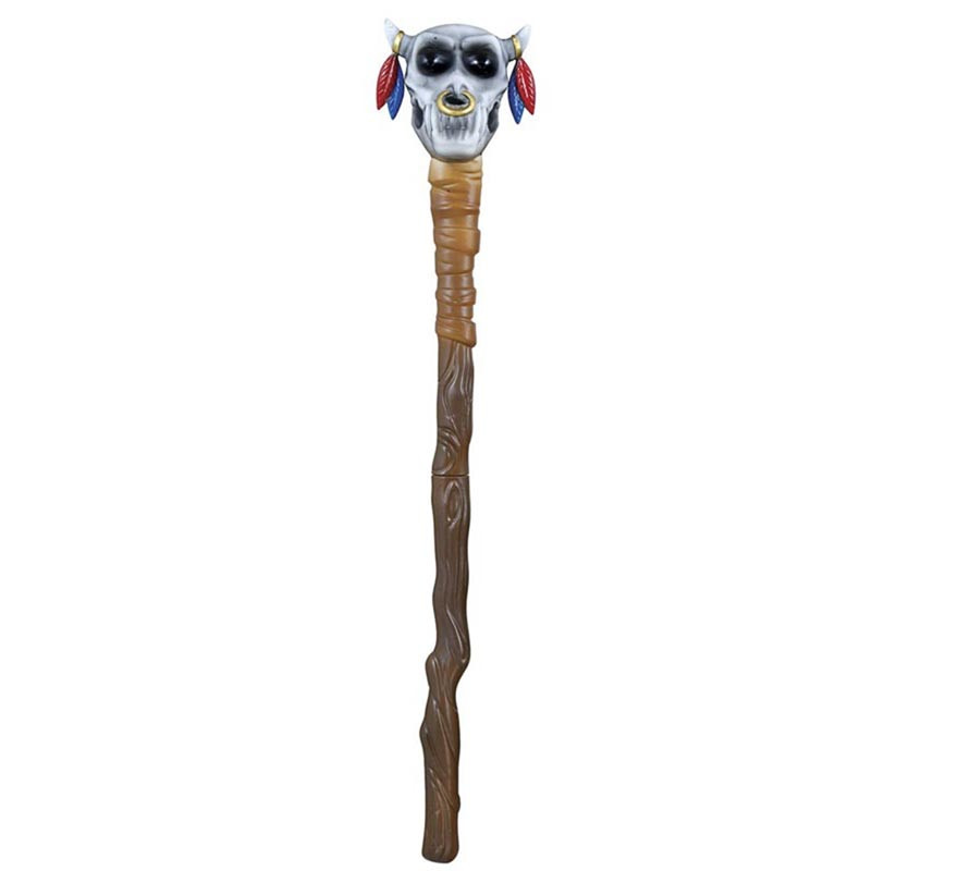 Canne Crâne Voodoo Détachable 70 cm-B