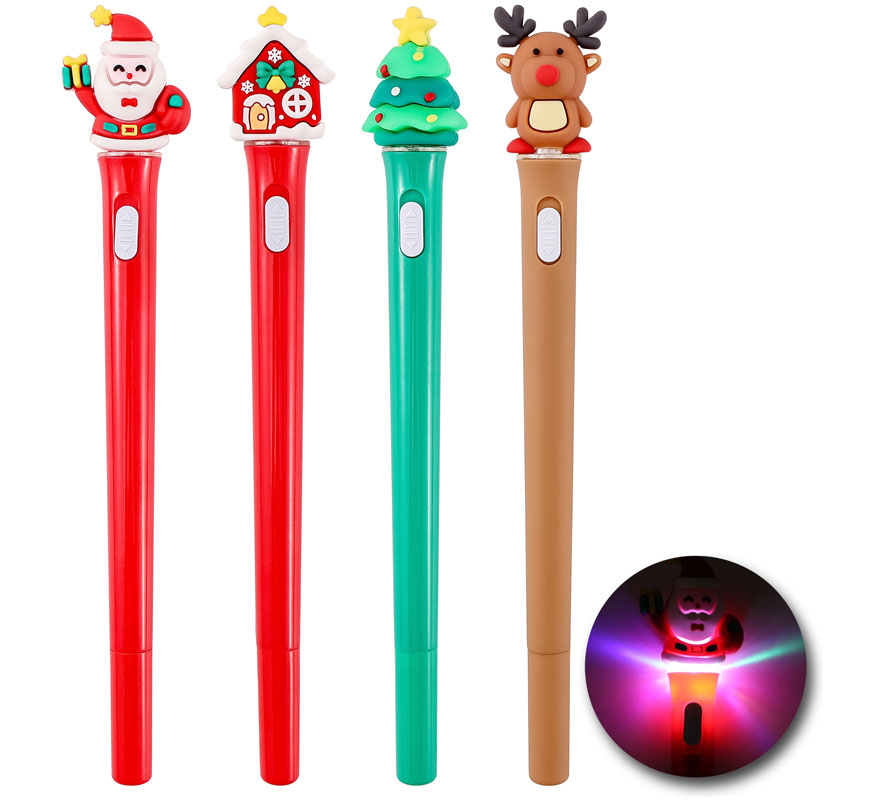 Bolígrafo de Navidad con Luz modelos surtidos-B