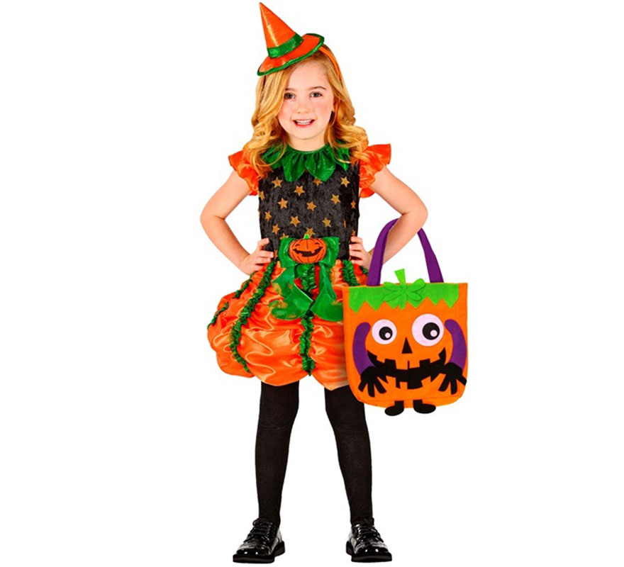 Saco de abóbora para doces ou travessuras-B