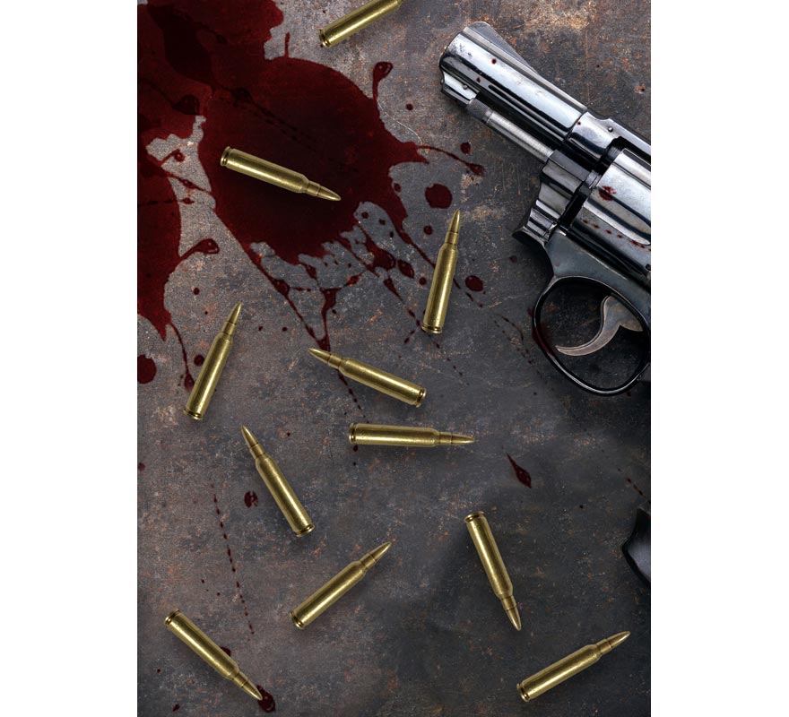 Bag of 25 gold bullets-B