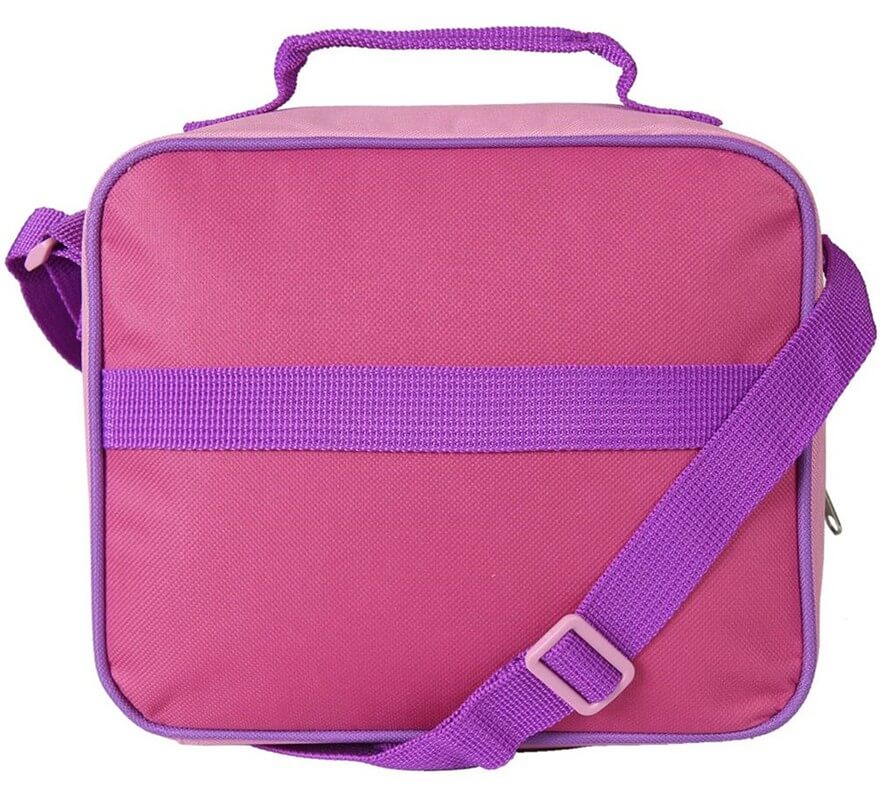 Bolsa térmica rosa Skye com relevo 23x19x8 cm-B