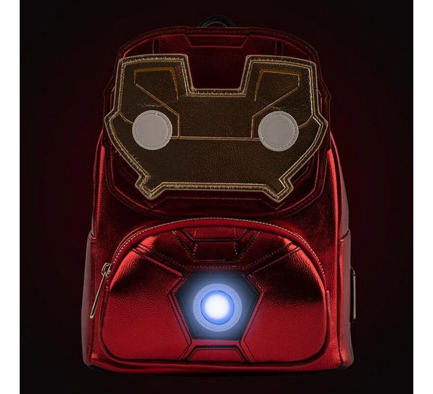 Bolso Mochila Loungefly Iron Man Marvel-B