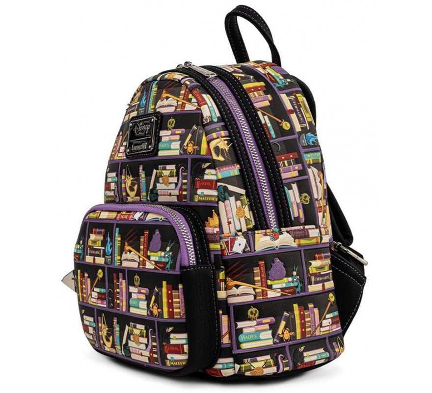 Loungefly Backpack Bag Disney Villains Books-B