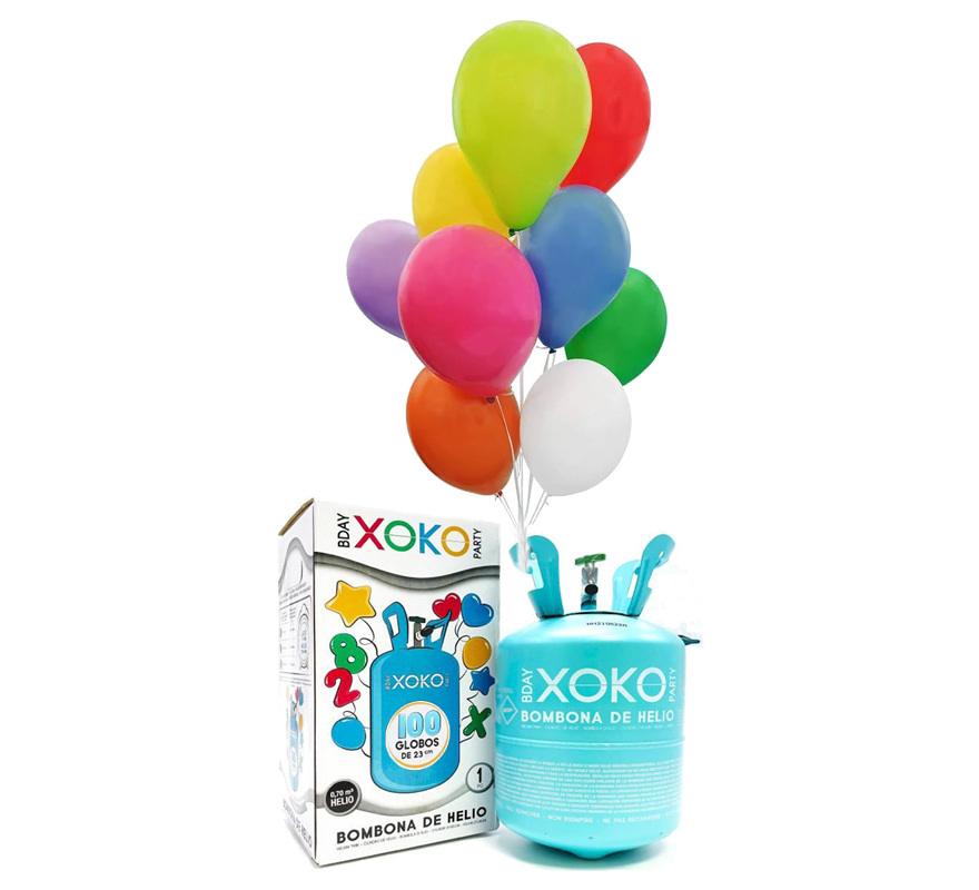 Cilindro de hélio de 22 litros ou 0,7 m3 para encher 90-100 balões-B