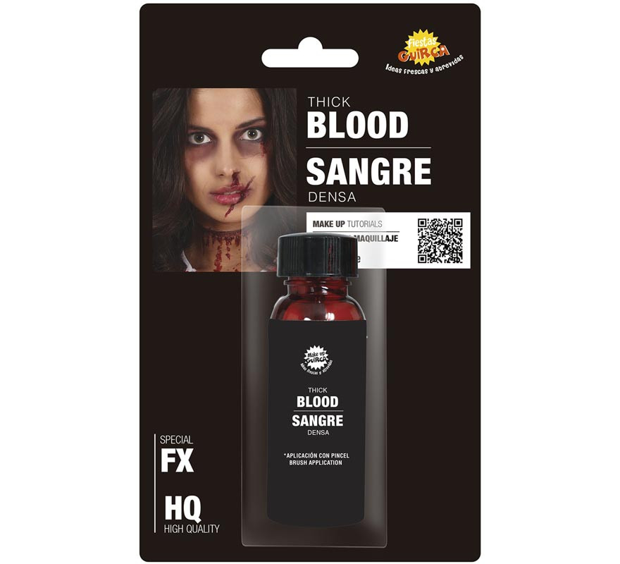 Bote de Sangre Densa con Pincel de 60 ml-B