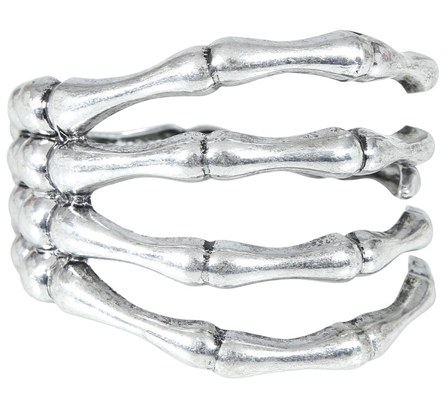 Silver Metal Skeleton Bracelet-B