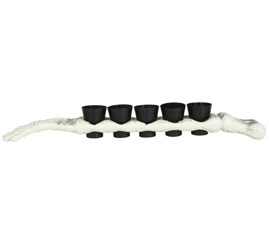 Skeleton Arm 50 cm with 5 Cups-B