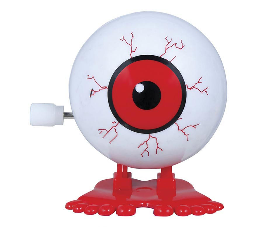 Schachtel mit 12 roten Augen an einem 5 cm langen Seil-B