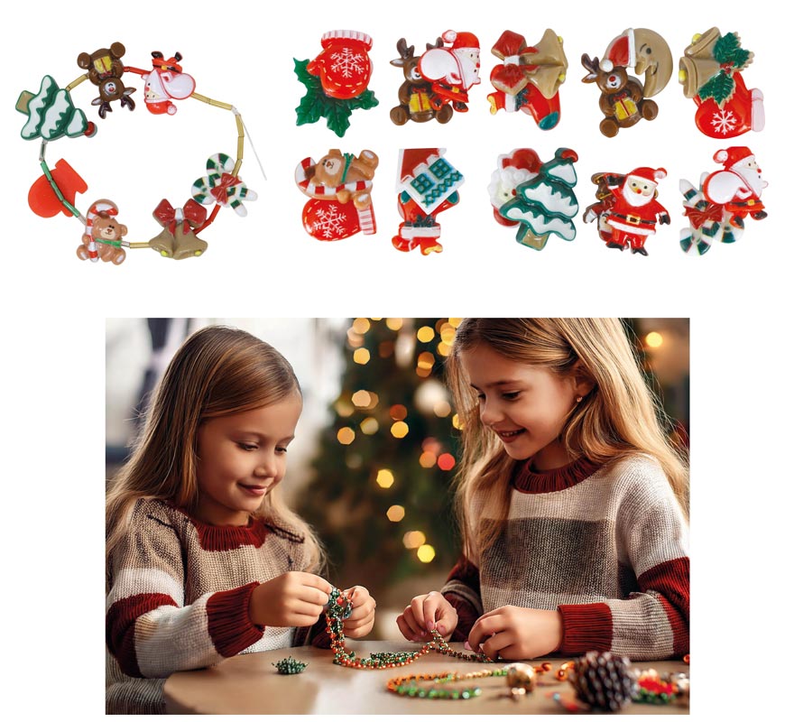 Box of 20 Pieces for Christmas Bracelets-B