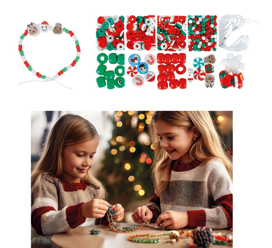 Box of 450 Pieces for Christmas Bracelets-B