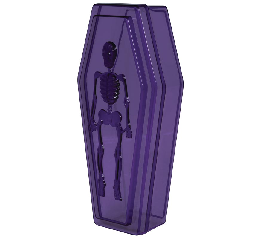 Lilac Coffin Box 19x9 cm-B