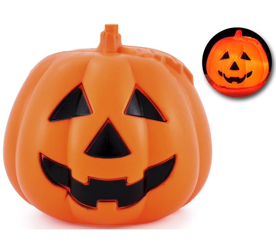 Abóbora com Luz e Som 23x20 cm-B Abóbora com Luz e Som 23x20 cm-B