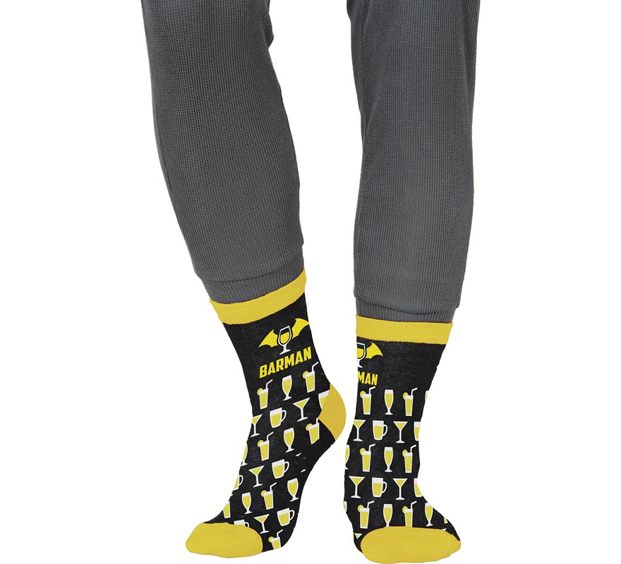Calcetines negros Barman para adultos-B