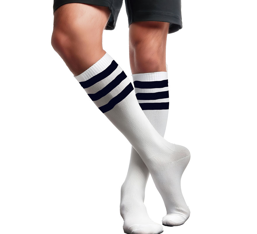 Calcetines para Deporte blanco adulto-B