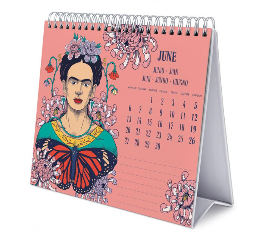 Calendario de Mesa 2022 Frida Kahlo-B