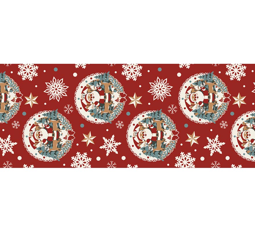 Santa Claus Table Runner 28x300 cm-B