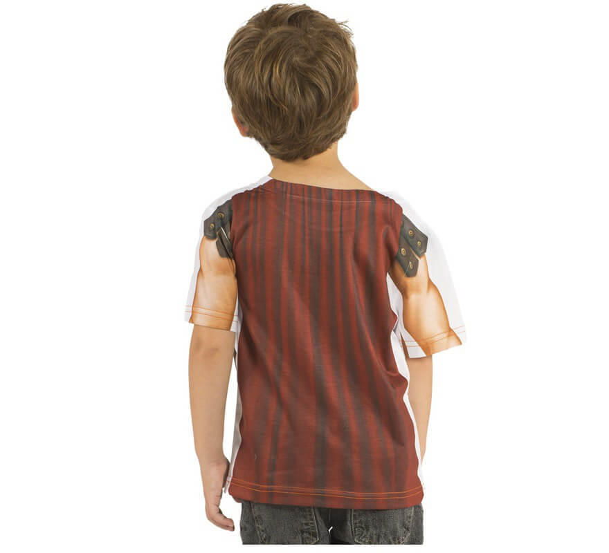 Camisa romana do gladiador para crianças-B