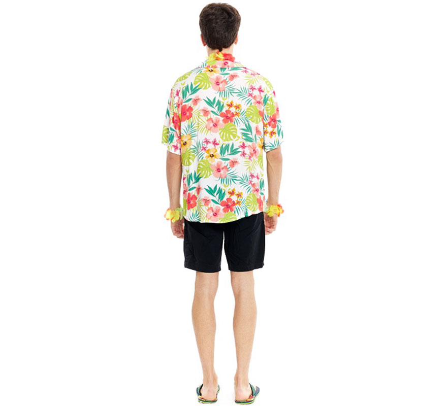 Camisa Hawaiana Floral para hombre-B