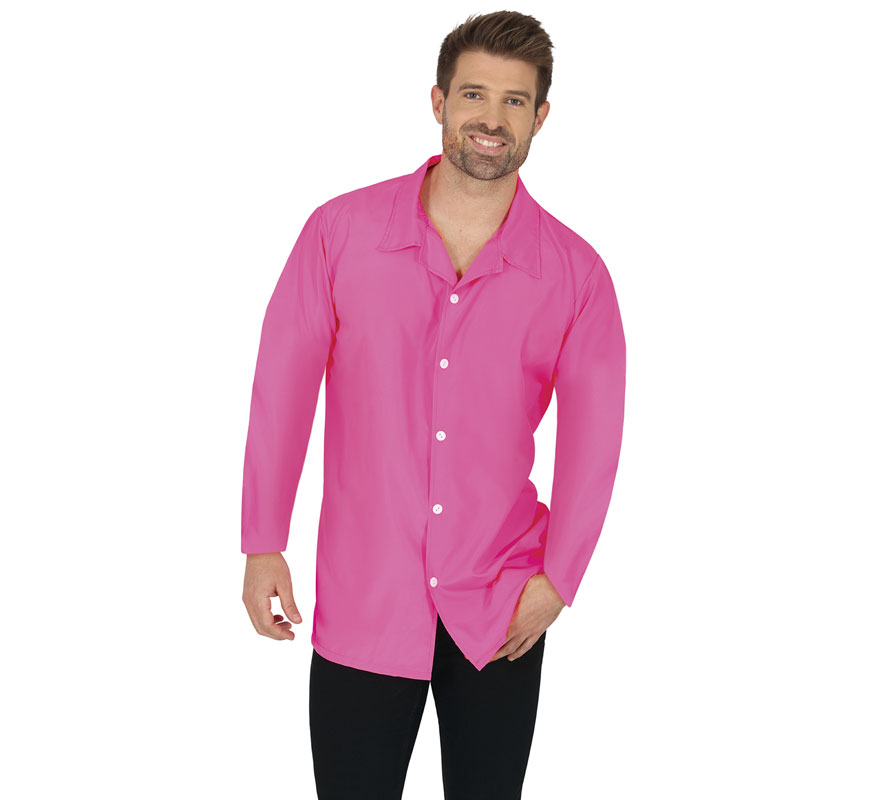 Camisa neón rosa adulto-B