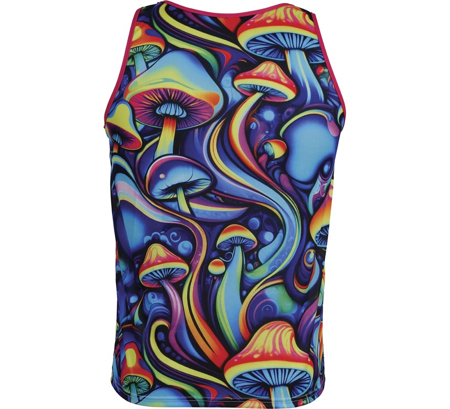 Camiseta de Tirantes Psicodélica Setas para hombre-B