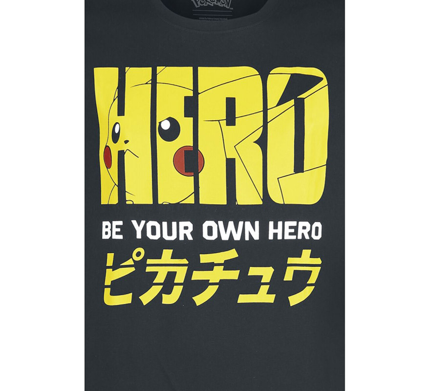 Camiseta Herói Pokémon-B