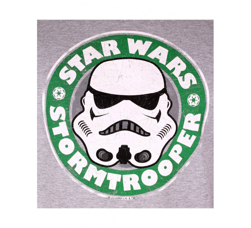 Star Wars Stormtrooper Starbucks T-shirt-B