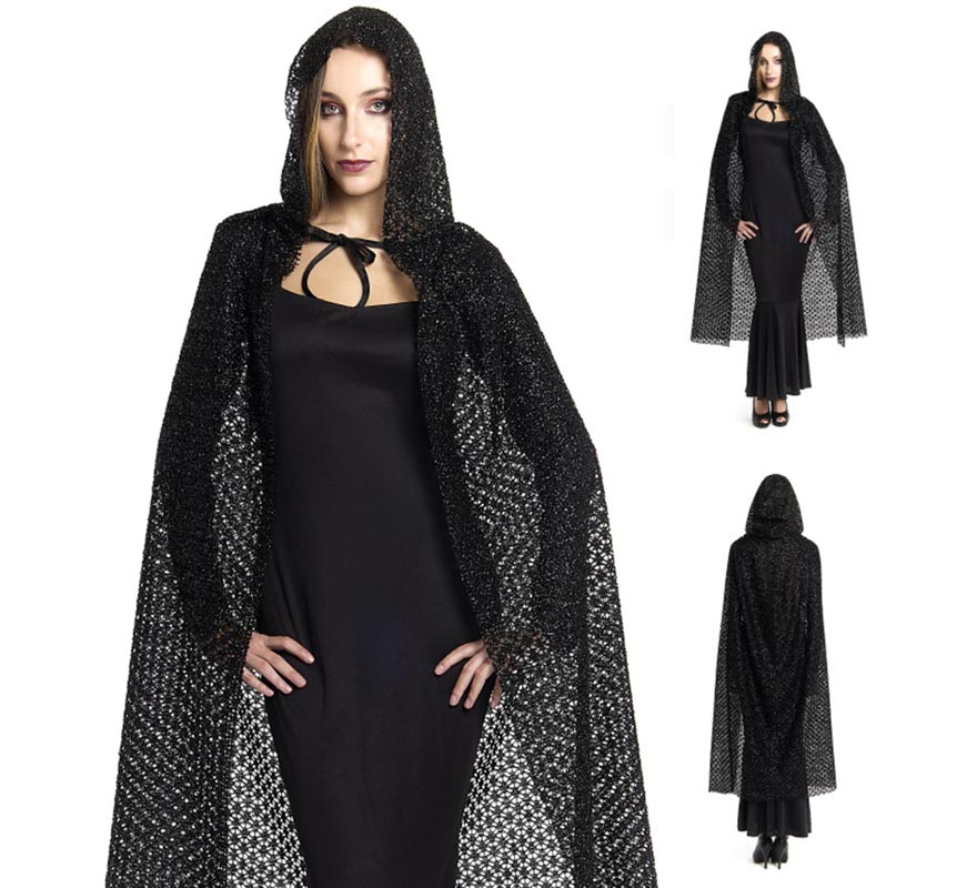 Capa com capuz vazada de 120 cm-B Capa com capuz vazada de 120 cm-B