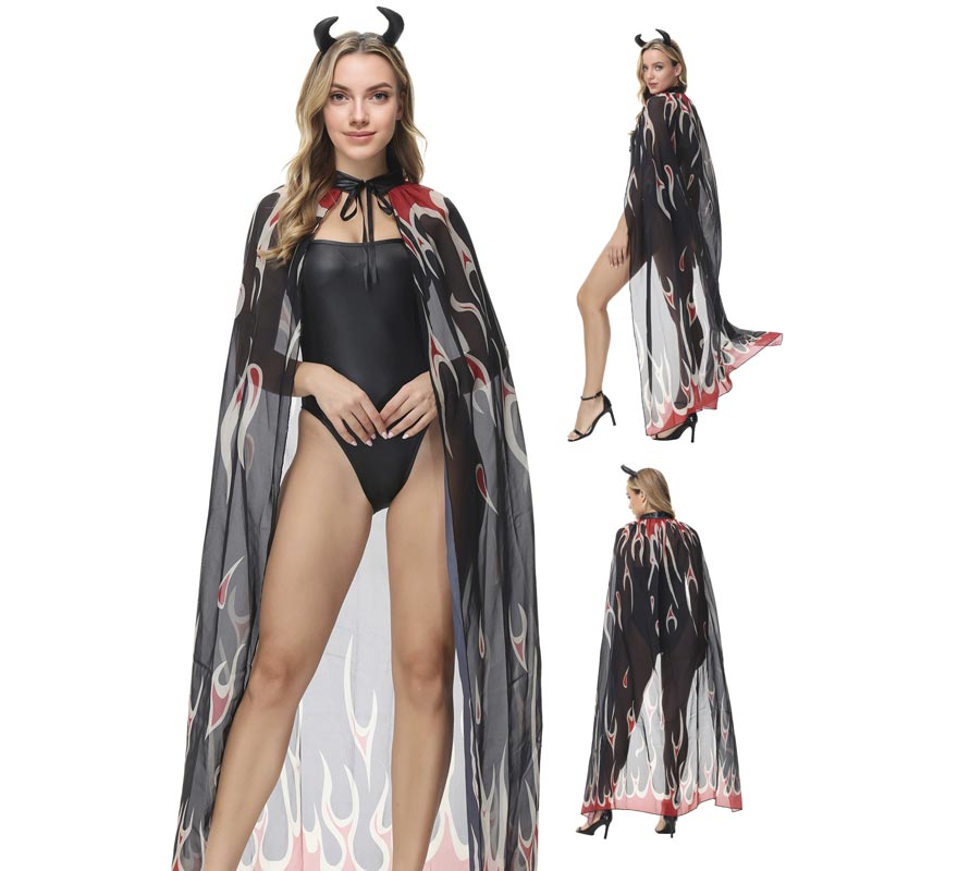 Hellfire Gauze Cloak-B