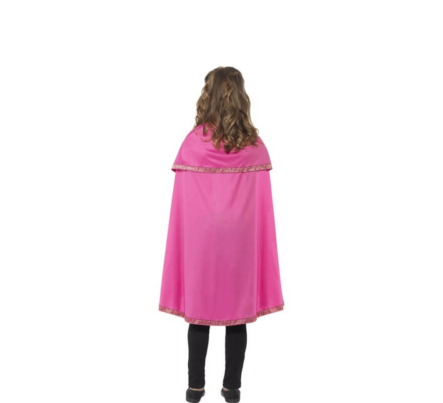 Mantello rosa per bambina -B