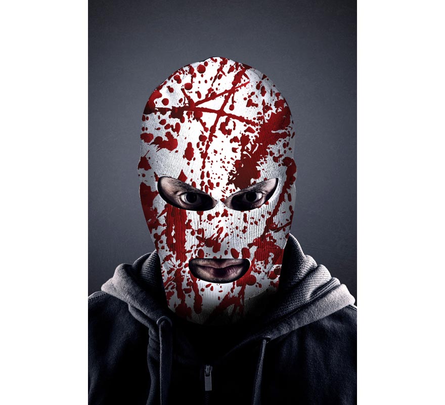White Bloody Terrifying Hood-B
