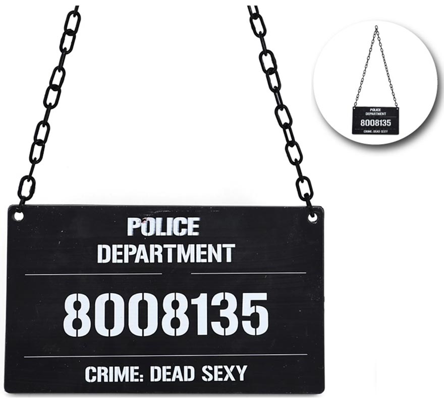 Cartaz do Departamento de Polícia-B