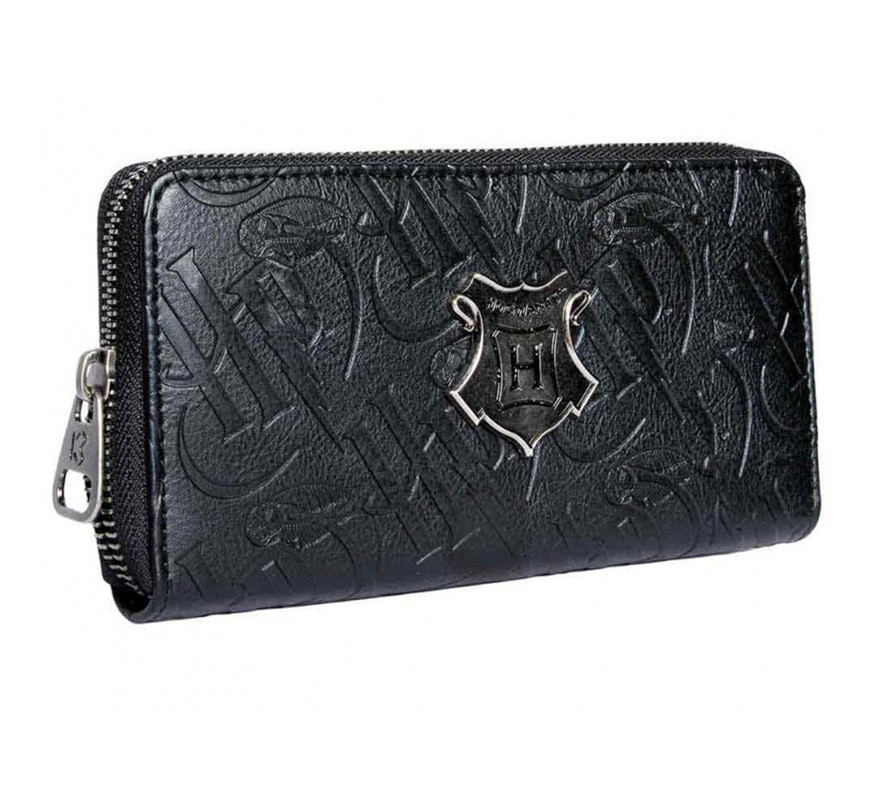 Cartera Larga Harry Potter Hogwarts Black-B