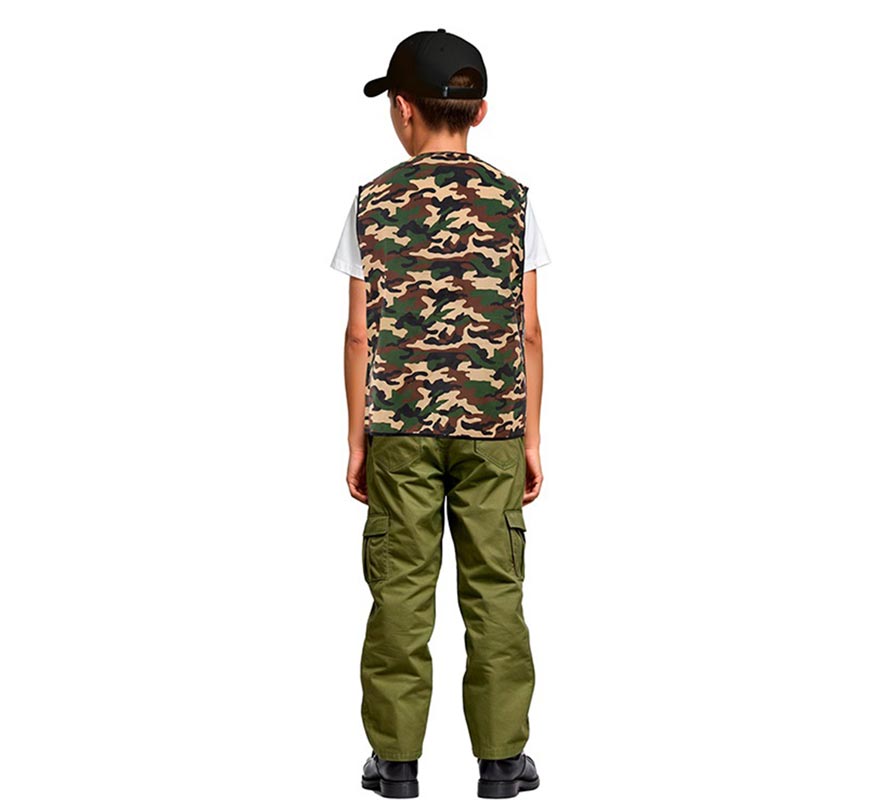 Chaleco Militar Camuflado infantil-B