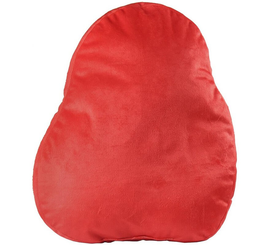Almofada de joaninha vermelha de 35 cm-B
