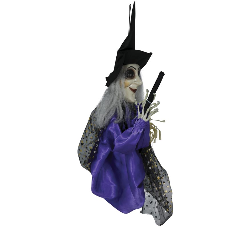 75cm Witch Pendant with Sound and Motion Light-B
