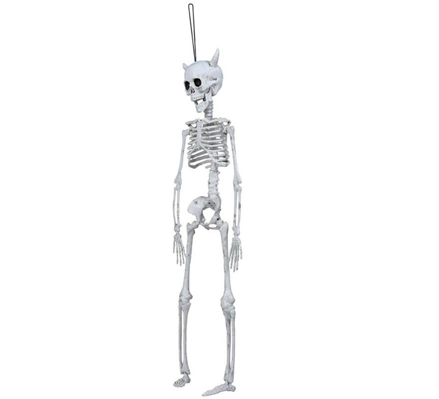 Pendentif Squelette Diable 40 cm-B